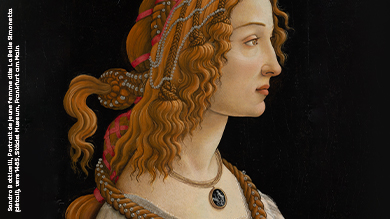 Natixis, major patron for the “Botticelli, Artist & Designer” exhibition