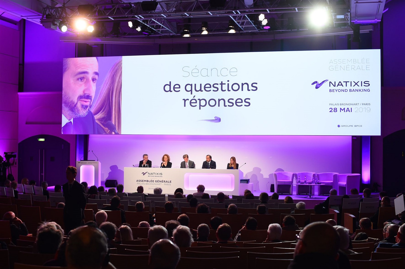 Natixis Combined Shareholders' Meeting of May 28, 2019 - report