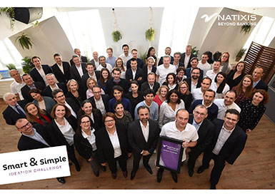 Natixis organizes its first ideation challenge