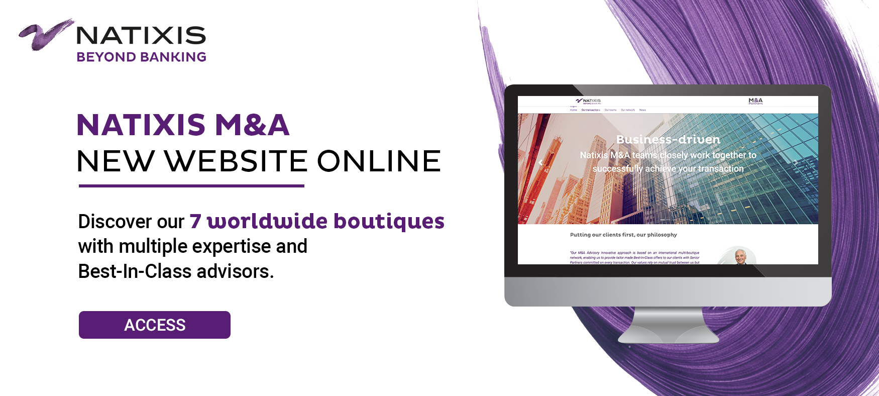 Natixis site-M&A