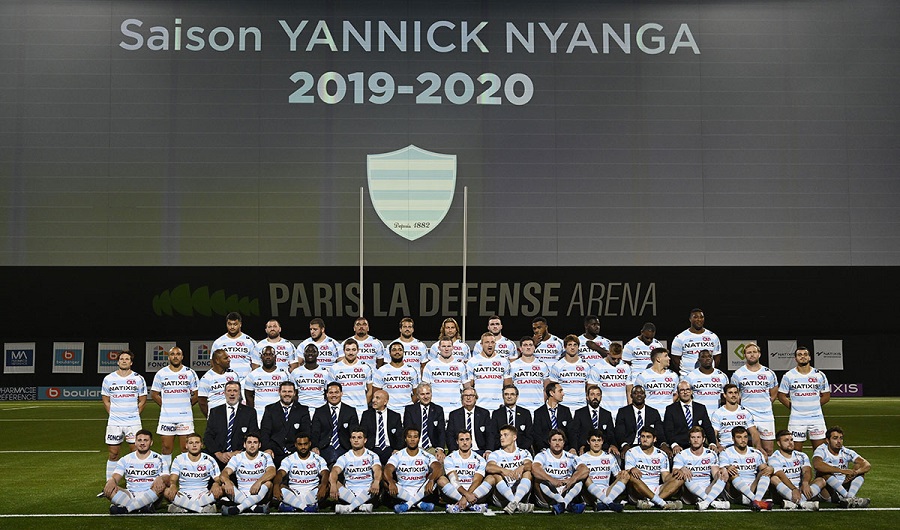 Racing 92 Saison 2019-2020 Yannick Nyanga