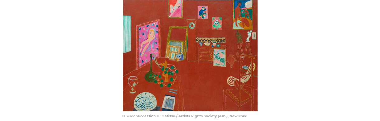 Natixis Corporate & Investment Banking, lead sponsor of Matisse: The Red Studio exhibition